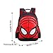 SUNBABY Boys' Backpack Spiderman Fans Gift Waterproof Comic School Bag with Lunch Kit (Spiderman-Black, One_Size)