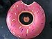 Arbitron Global 48 inch Inflatable Pink Donut Pool Float & Bonus Mini Pink Donut Drink Holder Pool Floatie- Summer's Hottest Accessory Pool Accessory Bundle - Fun for All Ages