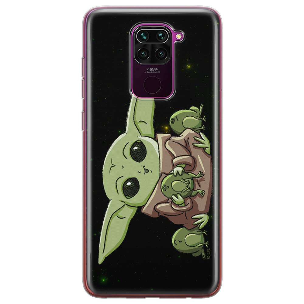 ERT GROUP mobile phone case for Xiaomi REDMI NOTE 9 original and officially Licensed Star Wars pattern Baby Yoda 014 optimally adapted to the shape of the mobile phone, case made of TPU