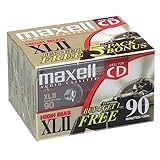 Xlii 90 High Bias Audio Cassette Tape -5-Pack