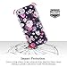 Dimaka Case for iPhone 7 Case, iPhone 8 Case, Cute Floral Peony Flower Case for Girls, Girly Pattern Design Printed Soft Protective Slim Thin Case for iPhone 7 and 8