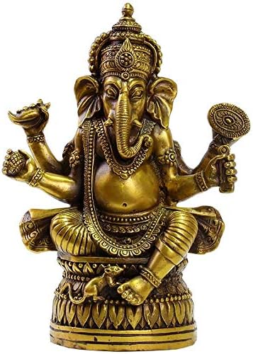Brass Ganapati Ganesh Lord Ganesha 