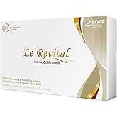 LABO Nutrition Le Revital Concentrated Nano Placenta Extract Serum Essence from Japan – Hydrating, Glowy, Moisturizing for Face Wrinkles, Dull Skin, Tone, Soothing & Skin Barrier Strength | 4 Vials