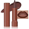 JUAAZIN Maroon Gradient Matte Lipstick Crayon Lip Liner pencil, Flawless Contour Gradual Ombre Effect lip Pencil, for Women Long Lasting Waterproof Smudge Proof Lipstick Pencil 05#