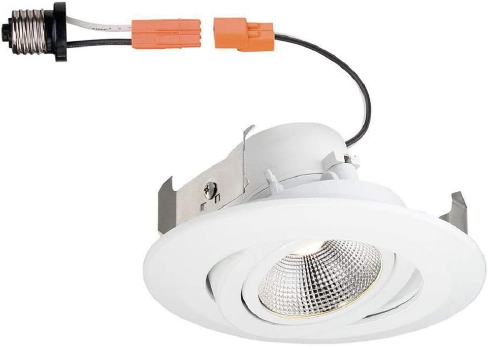 Commercial Electric LED T41 4″ Recessed Light 3000k White NEAT Lighting
