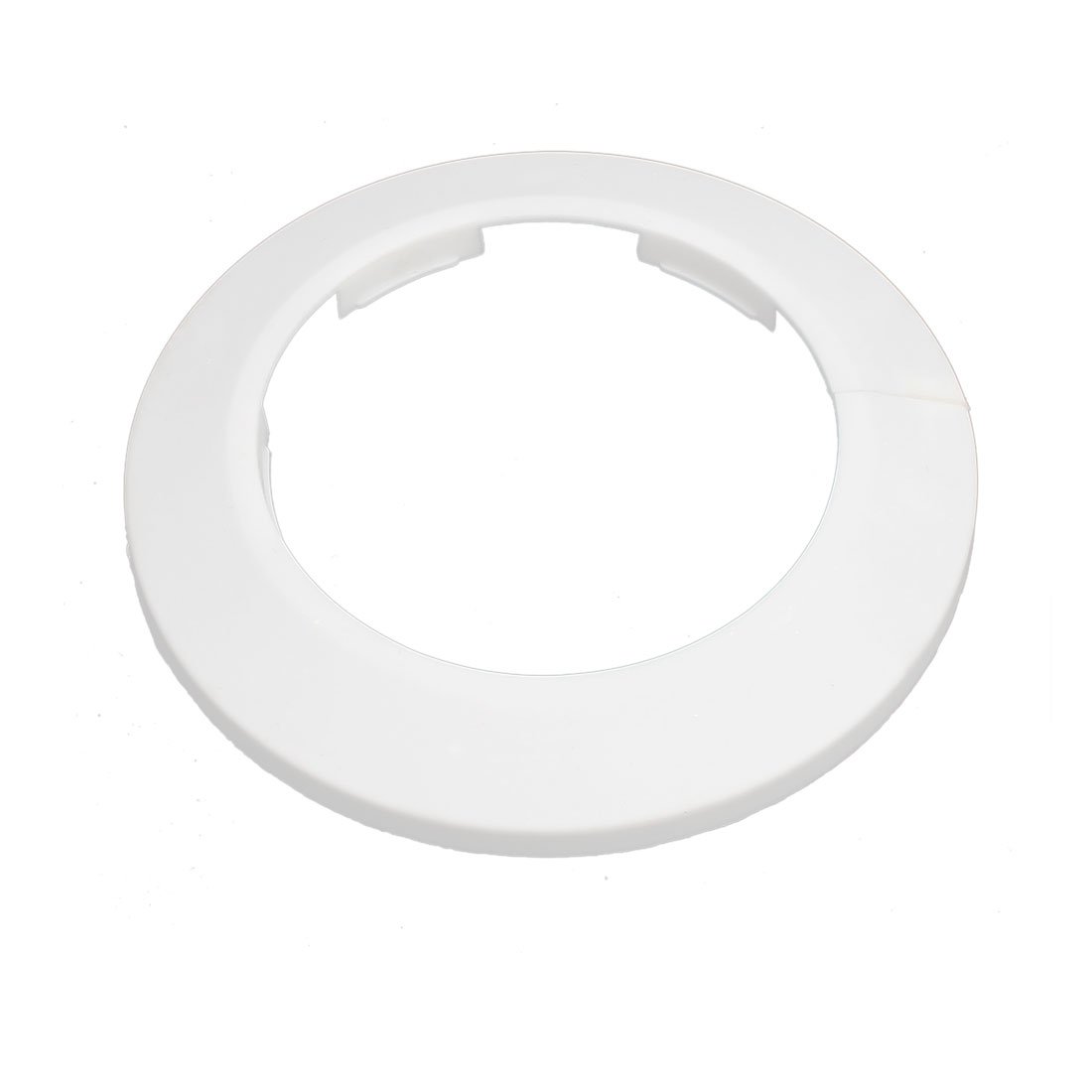 Sourcingmap 75mm Plastic Wall Flange Radiator Water Pipe Cover White