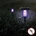 Solar Powered Light, Mosquito and Insect Bug Zapper-LED/UV Radiation Outdoor Stake Landscape Fixture for Gardens, Pathways, and Patios by Pure Garden