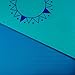 Yogi Junior Kids Yoga Mat - PVC Free - Double Layered TPE Foam (Glacier Boho Fox)