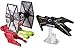 Hot Wheels Star Wars Blast Attack Starship Vehicle (Episode 7 Hero Blue Starfighter Open Wing - Battle Damage)