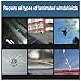 ARISD Car Windshield Repair Kit – Windshield & Glass Repair Tool Set for Half-Moon Cracks or The Combination Cracks