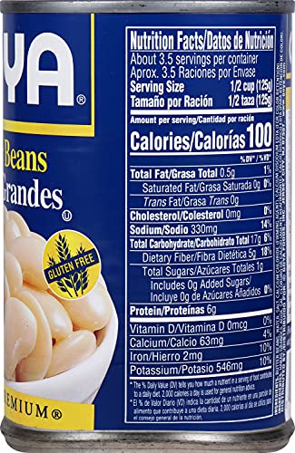 GOYA BUTTER BEANS, 15.5 OZ