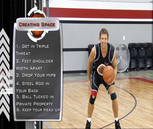 Ganon Baker's Basketball School Training DVDs - Learn From Ganon Baker Who Trains Top Pros And Athletes All Over The World - Learn How To Practice Shooting Like The Pros Do. - Beat Defenders Off the Dribble - Become a Precision Passer - Thumbnail 4