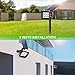 InnoGear Solar Lights Outdoor Lighting Waterproof Landscape Spotlights Uplighting for Outside Flag Garden Trees Yard Pathway Wall Auto On/Off, Pack of 2 (Daylight White)