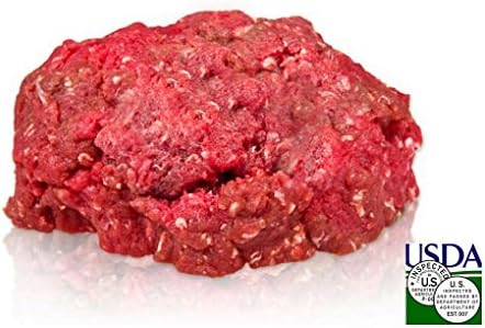 Rees Farm Foods - All Natural Premium Grass Finished Ground Beef Hamburger (10 packages - approx 1 pound each) (90% Lean)