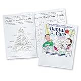 Dental Care Coloring Books - Children's Activity Packs - 25 per Pack