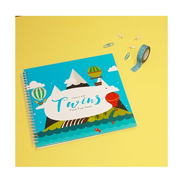 baby memory book first five years diary milestone storage box keepsake scrapbook journal photo album