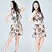 Lookatool 1pc Women Summer Sunflower Beach Mini Dress (M)
