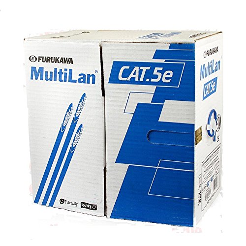 Cabo de Rede Furukawa Multi-Lan CAT5 Azul 24AWG 4P 305 Metros CMX 23200019