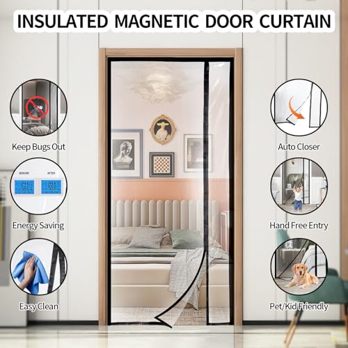 Transparent Reversible Left or Right Side Opening Insulated Door