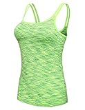 GIODANI Women Workout Adjustable Strap Cami Tank Top