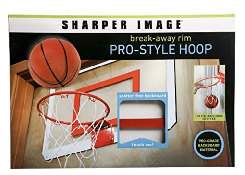 Pro Style Basketball Hoop with Break-Away Rim and Shatter-Free Backboard