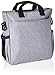 Skip Hop Messenger Diaper Bag with Matching Changing Pad, Duo Signature, Heather Grey