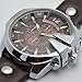 CURREN Men's Sports Waterproof Date Leather Strap Wrist Watch 8176 Silver Brown