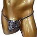 Mens String Thongs Bulge Pouch Tangas T-back Underwear Paisley