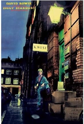 David Bowie Ziggy Stardust Maxi Poster New Officially Licensed Amazon Co Uk Kitchen Home