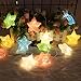 SkyeyArc 20Ft 40 LED Battery Operated Fairy Lights for Kids Room Decor, Colorful Star String Lights for Girls Room Decorations, Starry Lights for Bed Canopy, Kids Playhouse Accessories
