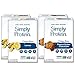 Simply Protein - Crispy Bars Variety Pack, Peanut Butter + Lemon Coconut - Plant Based Protein Bars - 13g Protein, 2g Sugar, 7g Fiber - Vegan, Gluten Free, Non GMO, Kosher - 16 Bars, 2 Boxes