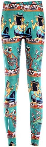 Women's Elastic Sexy Tights Digital Printing Colorful Leggings.