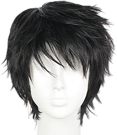 Womens Wig Cosplay Game Short stylish Hair Costume Accessories Halloween Honor