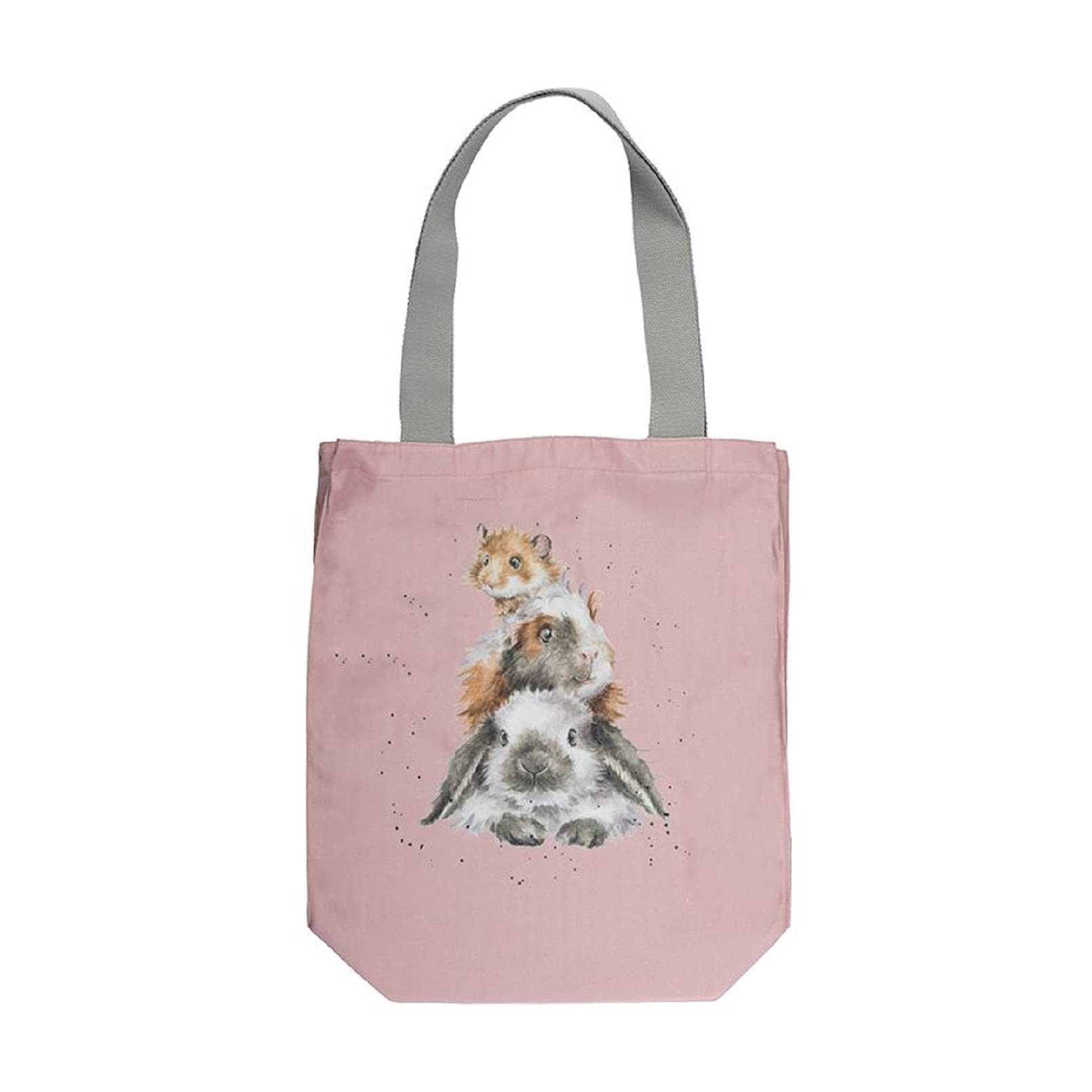 Wrendale Designs - 'Piggy In The Middle' Canvas Bag