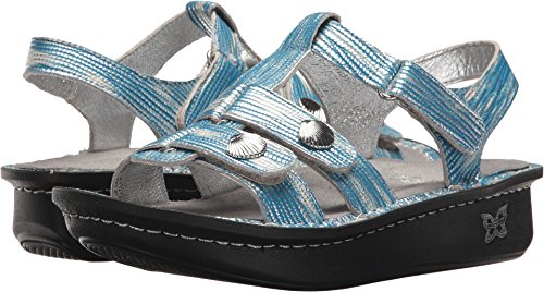 Alegria Womens Kleo Wrapture Blue Sandal - 41