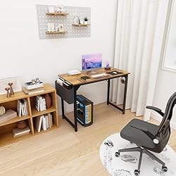 DUMOS 40 Inch Office Small Computer Desk Modern