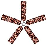 Fan Blade Designs Flaming Ceiling Fan Blade Covers