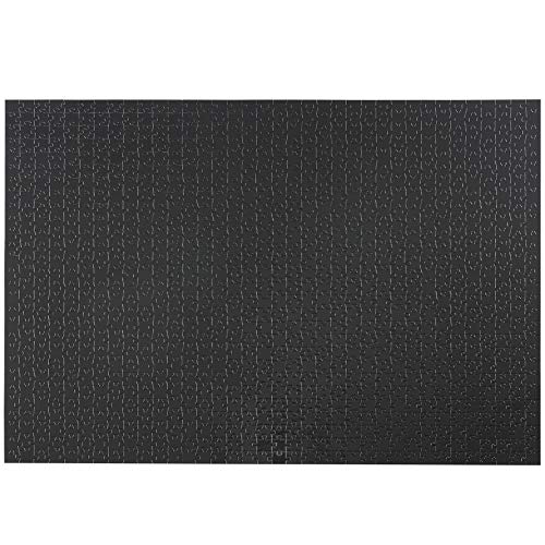 Blue Kazoo All Black Puzzle, 1000 Piece, Large Impossible Puzzle for