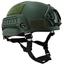 OneTigris MICH 2002 Action Version Tactical Helmet ABS Helmet for Airsoft Paintball (OD Green)