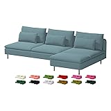 Custom Made Soderhamn Sectional Couch Velvet