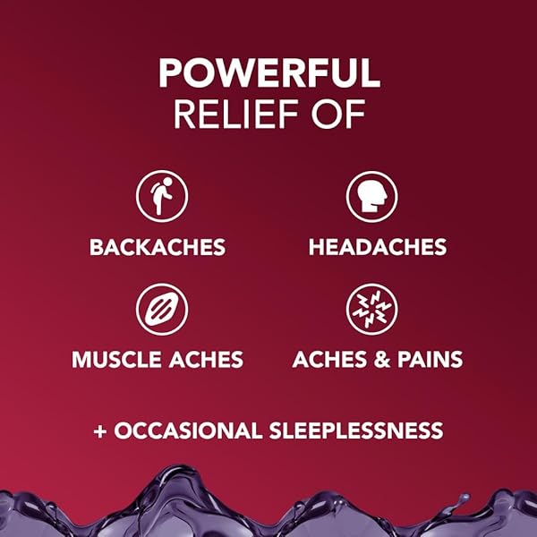 VICKS PAINQUIL PAIN RELIEF ACETAMINOPHEN 1000MG MAX STRENGTH ADULT PAIN RELIEVER LIQUID 12OZ, BACKACHE HEADACHE RELIEF, 1 NIGHTTIME PAIN RELIEVER + SLEEP AID