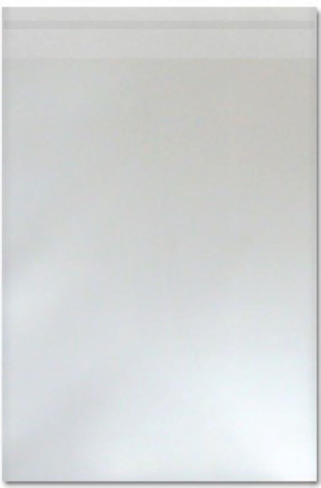 Cranberry Pack of 100 - C6 - Cellophane Greeting Card Display Bags 30 Micron Self Seal - 120mm x 162mm + 30mm Flap, Clear