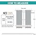 NICETOWN Room Darkening Draperies Window Curtain Panels, Thermal Insulated Grommet Room Darkening Curtains for Bedroom (Biscotti Beige, 2 Panels, W42 x L54)