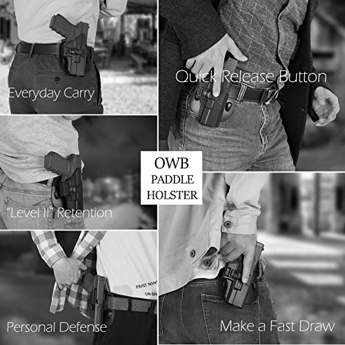 77GO Gun Holster for Springfield Hellcat 9mm Optic