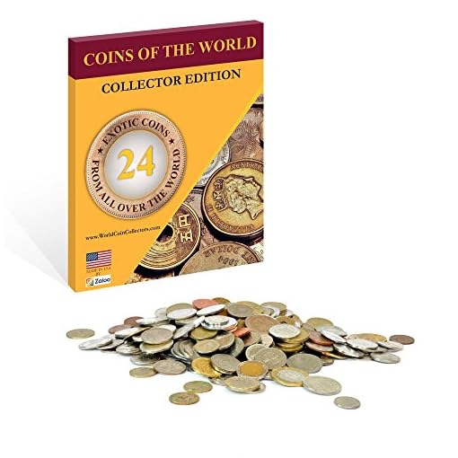 Zaioo World Coin Collectors ♥ 24 Foreign Coins from All Over The World - Coins of The World - Great Gifts for Teens, Kids and Adults