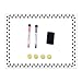 L-Fine Magnetic Dry Erase Whiteboard for Refrigerator Included 2 Magnetic Markers & Erase-Perfect for Chore List, To Do List & Schedule