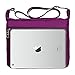 Crossbody Bags for Women,Water Resistant Lightweight Nylon with 6 Pockets Bag by ZYSUN (Purple-B)