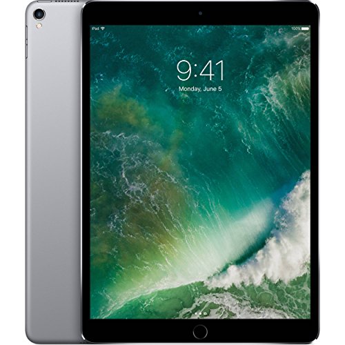 Apple iPad Pro 10.5in with ( Wi-Fi + Cellular ) - 2017 Model - 256GB, SPACE GRAY (Renewed)