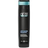 NIRVEL - Artic Blond Shampoo - Protective Shampoo for Blonde Bleached &amp; Color-Treated Hair - Helps Neutralize Yellow Tones Maintains Cool Blonde Shade, Moisturizing &amp; Strengthening Formula - 8.4 fl oz