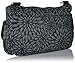 Baggallini womens Plaza Mini, pewter floral, One Size